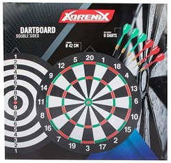 ADRENIX Dartboard -Classic- 42cm -with 6 darts