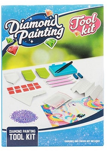 Diamond Painting Kit met Pennen + Pincet + Lijm 10,5x14,5cm-2